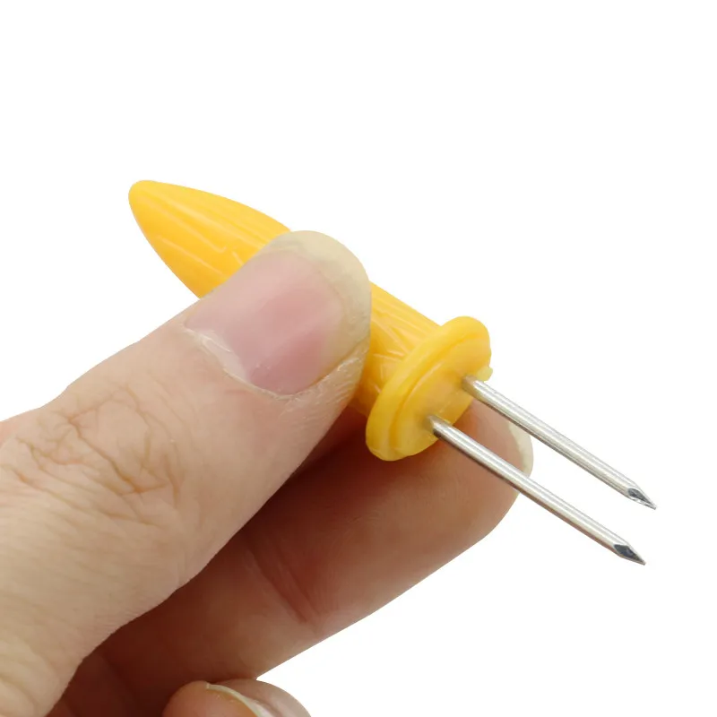 120 шт. Вилка кукурузы шампуры безопасный Кукуруза в початках держатели иглы