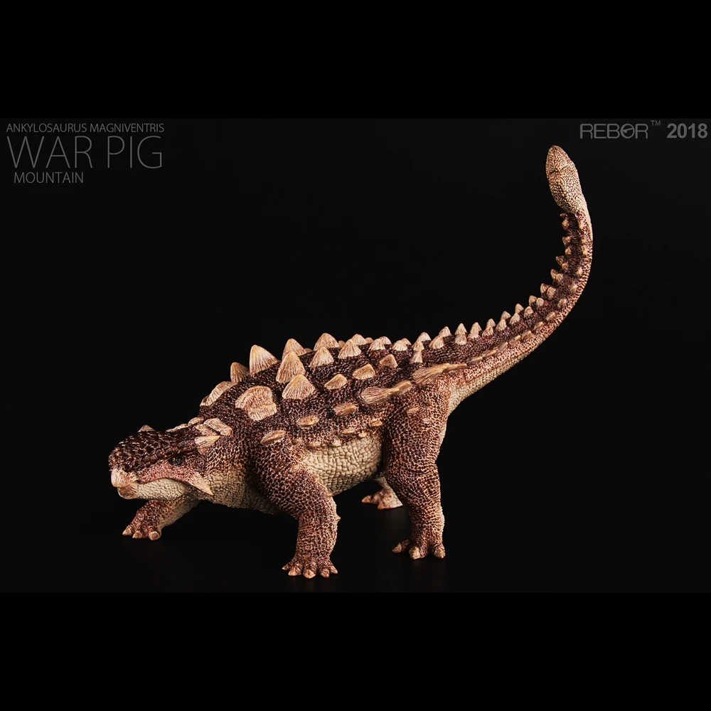 Коллекция динозавров REBOR Paleontology в масштабе 1:35 модель динозавра анкилозавра лупа
