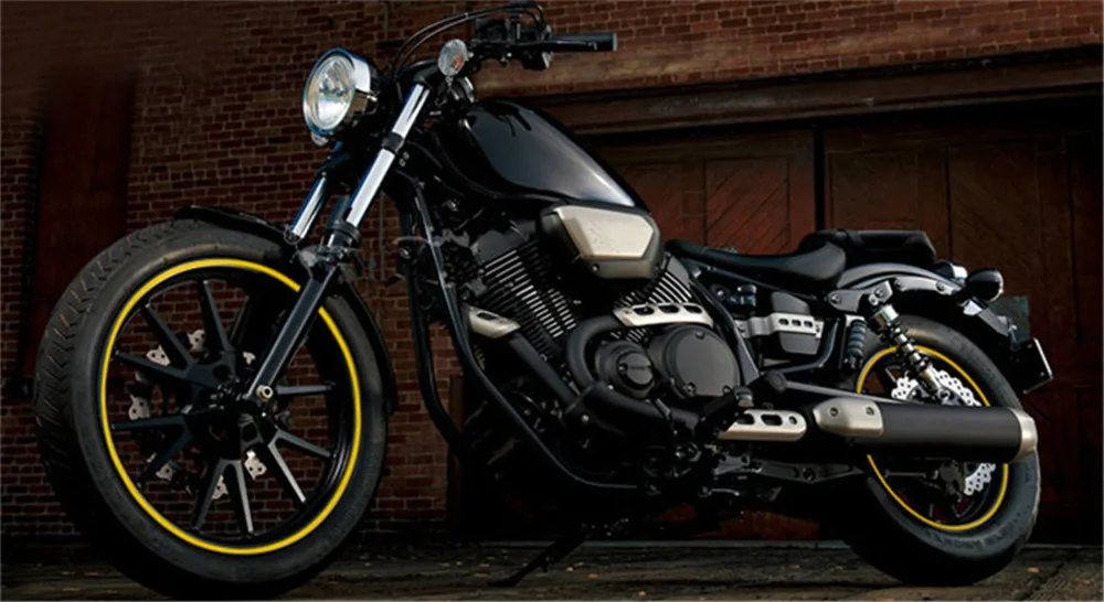 Аксессуары для мотоциклов 18 дюймов изменение шин Светоотражающие стикеры YAMAHA