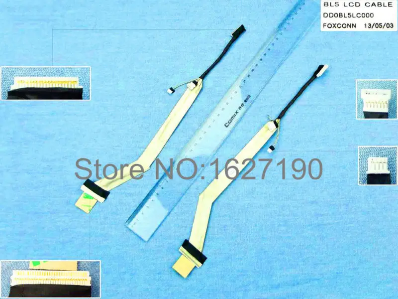Новый ЖК-кабель для ноутбука TOSHIBA A300 P/N DD0BL5LC000 замена и ремонт кабель LVDS |