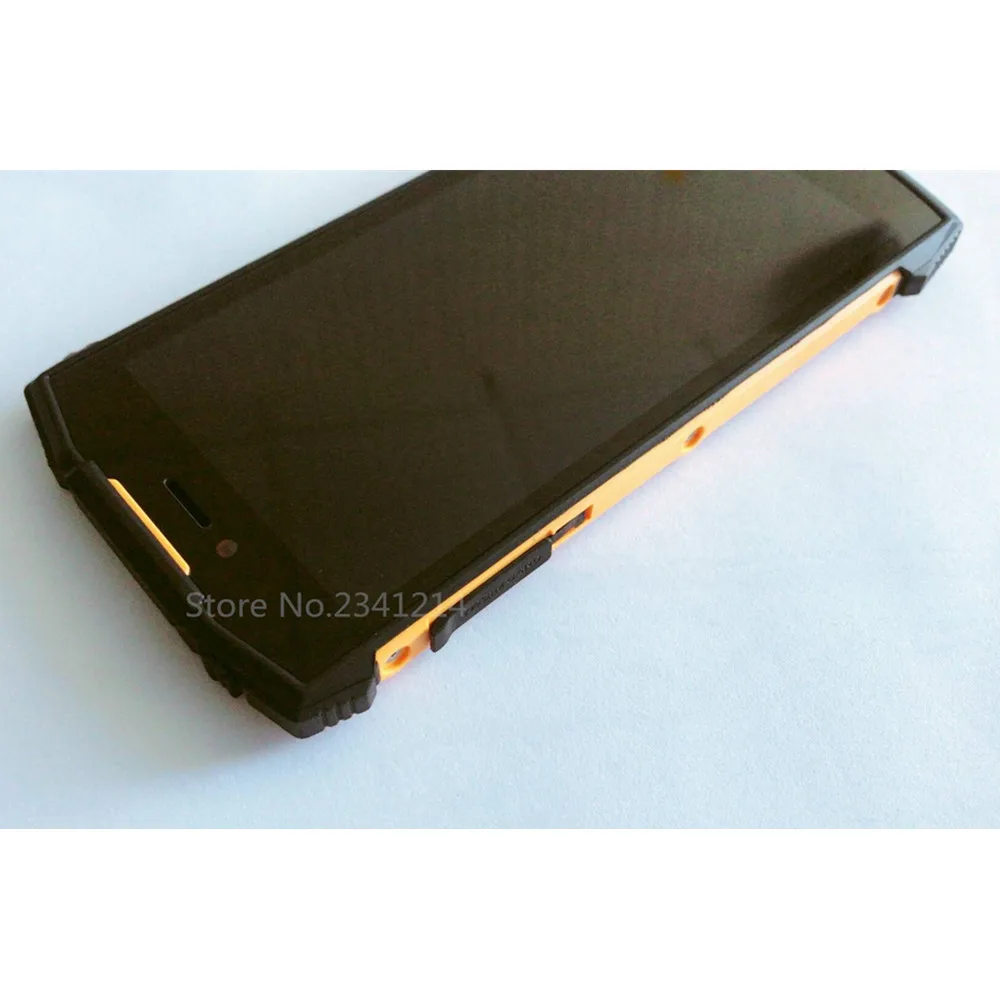 ЖК дисплей с рамкой для телефона DOOGEE S55 IP68 5 дюйма MTK6750T кодирующий преобразователь