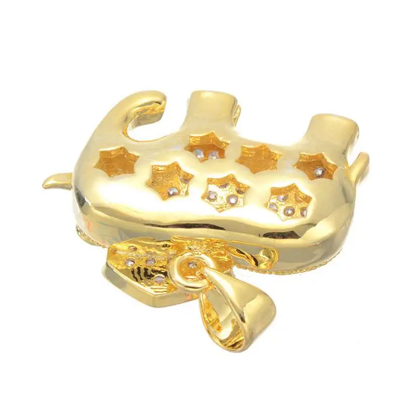 Ожерелье с подвесками в виде милого слона золотого цвета западном стиле кулоны и