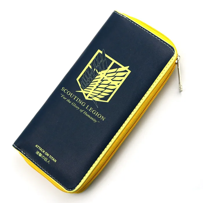 Аниме атака на Титанов разведчик полк длинный молния бумажник крылья