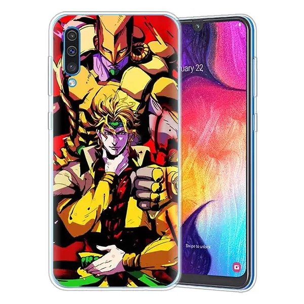 09 JoJo's Bizarre Adventure JoJo Silicone Case for Samsung Galaxy A71 A51 A90 5G A50 A70 A40 A20e A10 A30 A80 A8 Plus A7 A9 Cover - Цвет: 09