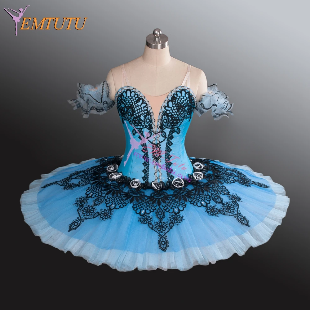 Балетные пачки для взрослых; цвет синий, черный; Le Corsaire; костюм-пачка; балетная пачка; платье