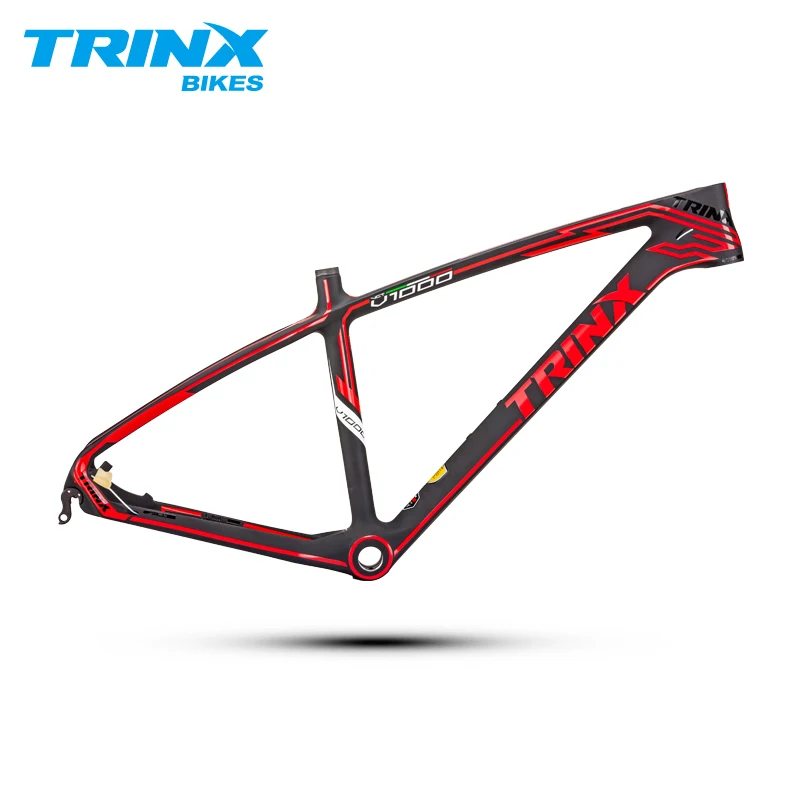 Карбоновая рама для горного велосипеда TRINX T700 светильник размером 26 дюймов
