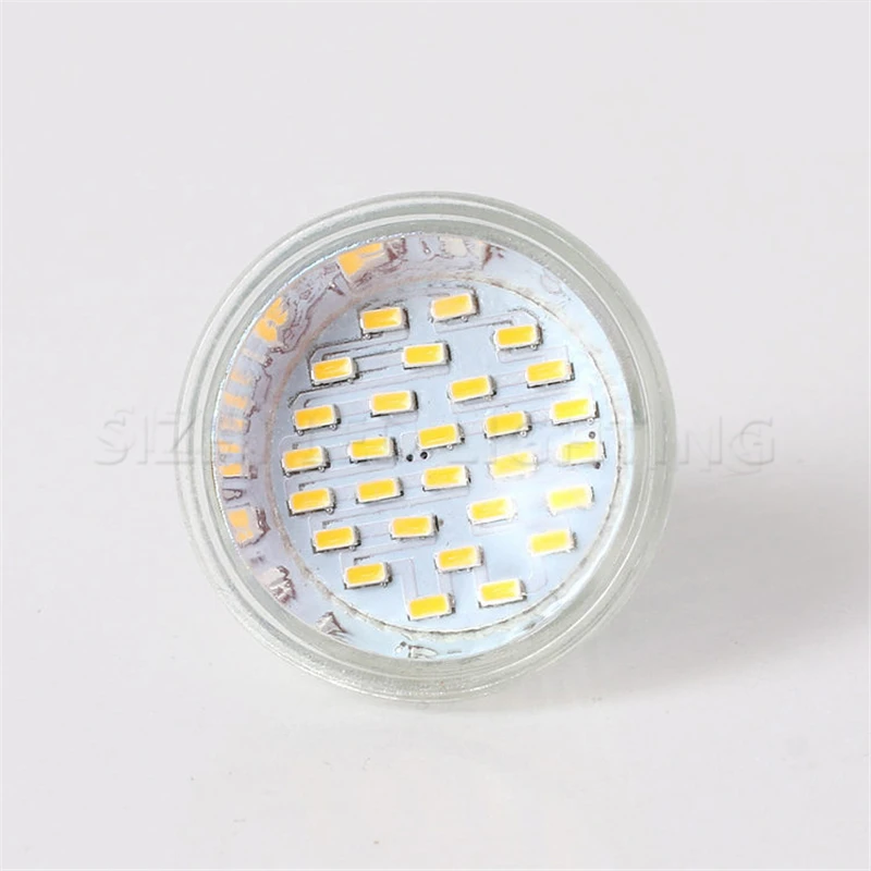 1/10X MR11 Светодиодная лампа 35 мм Диаметр 5 Вт 3014SMD 220 В теплый/холодный белый яркий