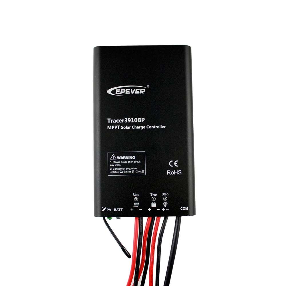 regulator with USB cable Connect PC use Tracer3910BP Solar tracking controller mppt technology 15A 15amps 12V/24V auto |