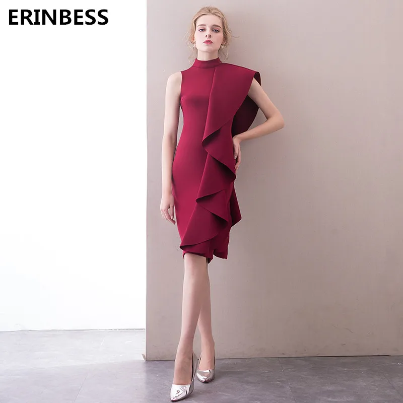 Вечернее платье с высоким воротом Элегантное Длинное Vestido De Festa вечерние платья