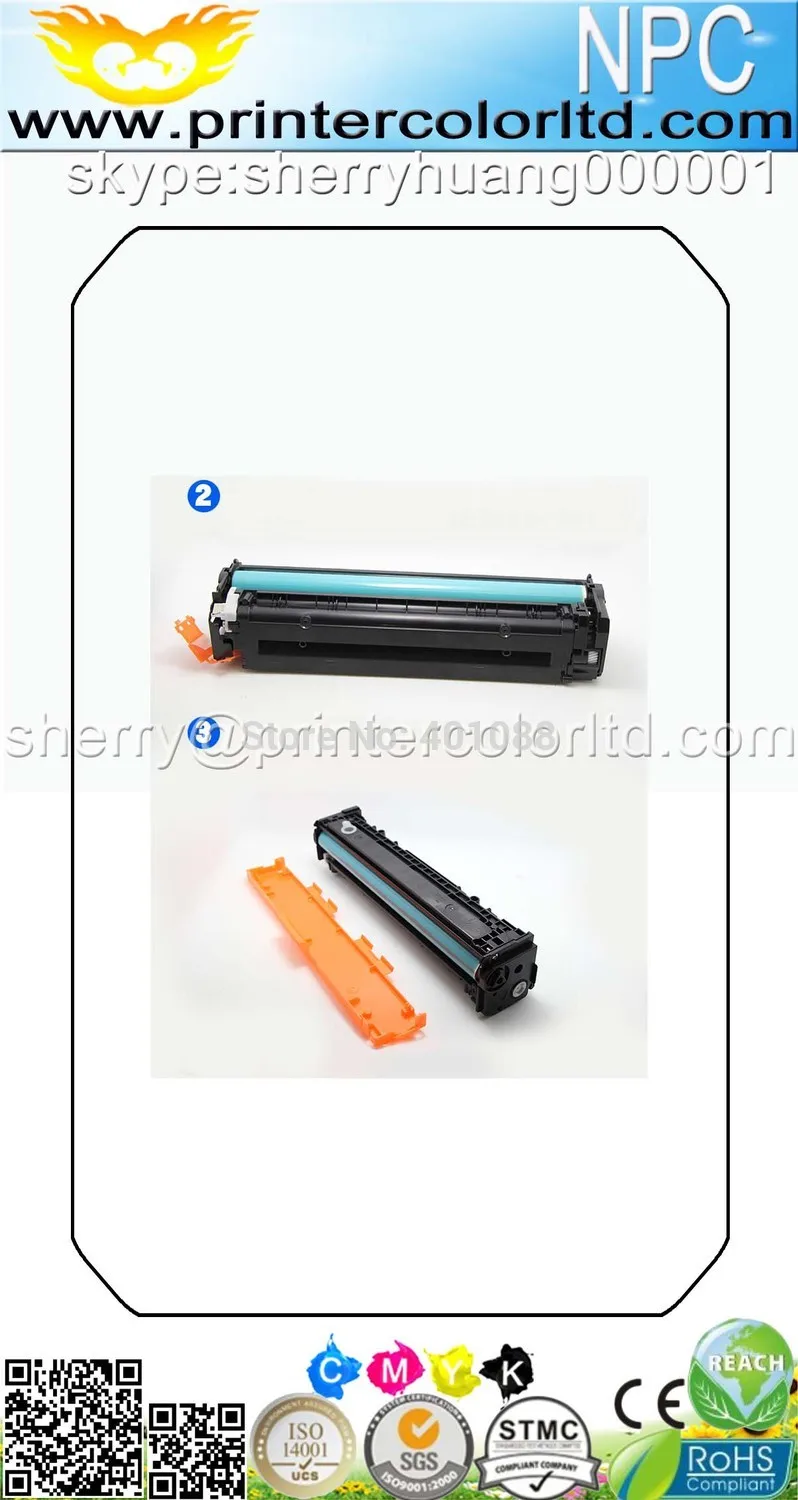 320-323U) совместимый тонер-картридж для принтера hp PRO CM1415FN см 1415FN 1415 1215 1515 CM1312 см 1312 1300 KCMY 2 k/1,3 k