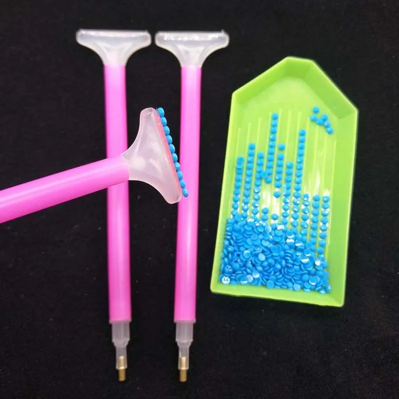 10 шт. 5D алмазная живопись аксессуары DIY инструмент полная квадратная круглая Точка Дрель Ручка фотографии стразы ремесла подарки