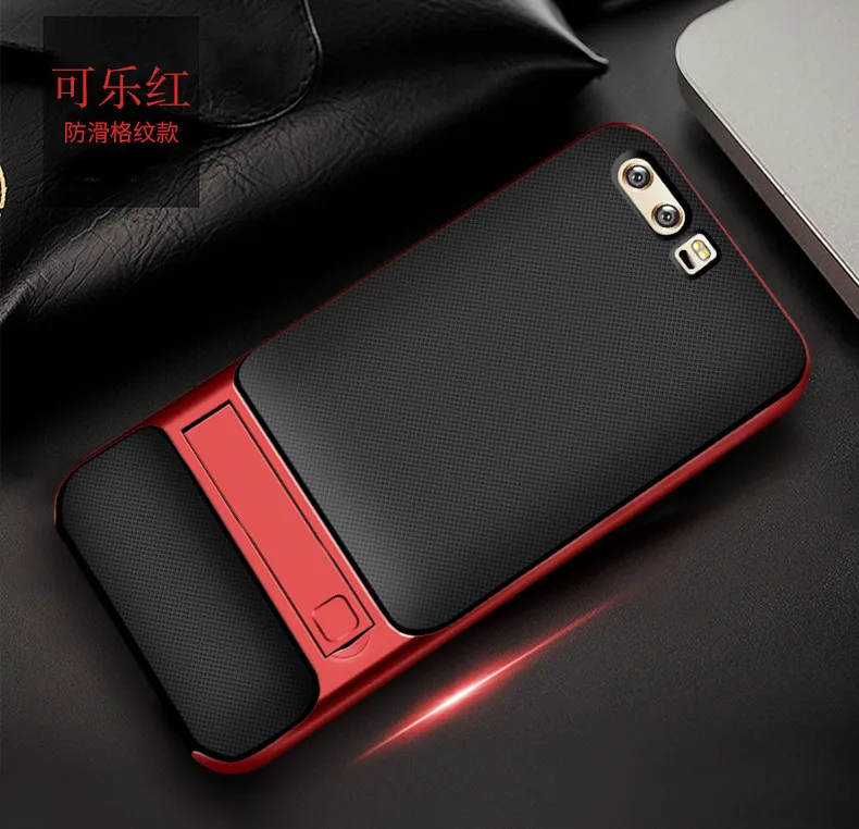 Модные 3D Подставки мобильных телефонов дело гибридный TPU + PC жесткий чехол для Huawei