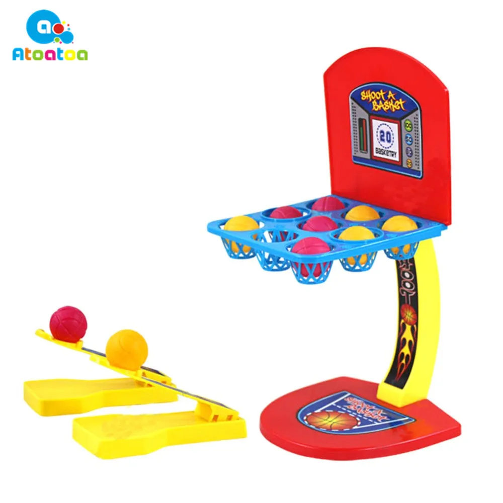 Игрушка Спортивная семейная забавная развивающая игрушка шутер с капюшоном