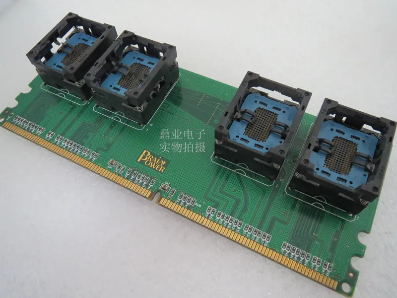 Карта памяти Opentop DDR Тестовая карта FBGA84 BGA84 IC адаптер для сжигания тестовый разъем