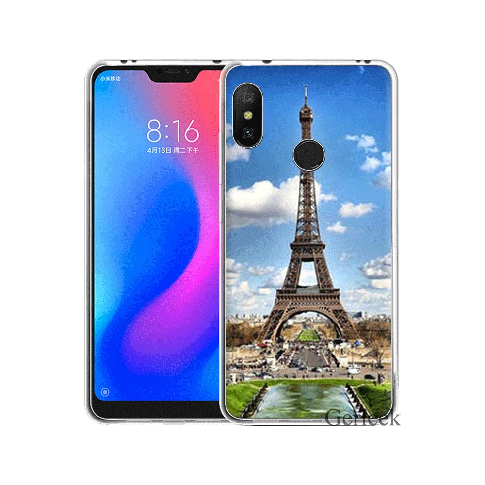 Чехол для мобильного телефона Desxz Эйфелева башня Xiaomi Redmi Note 3 Pro 4 4X 5 6 7 Go 5A Prime |