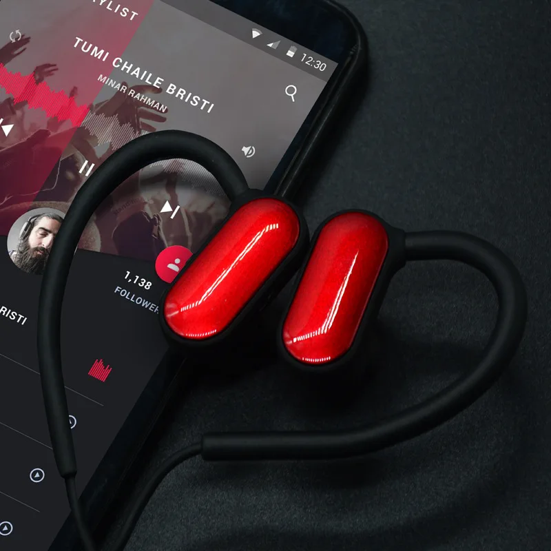 Беспроводные стереонаушники Bluetooth с микрофоном наушники bluetooth спортивные для