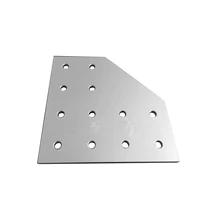 corner angle bracket 1pcs 12 hole l type 60608080 90 degree joint board plate connection for aluminum profile