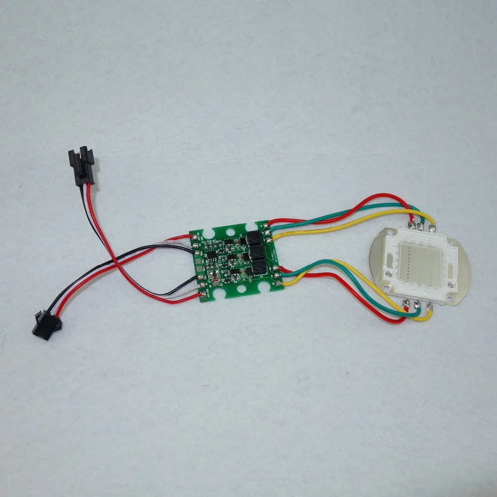 30 Вт WS2811 управляемый светодиодный пиксельный модуль высокой мощности Вход