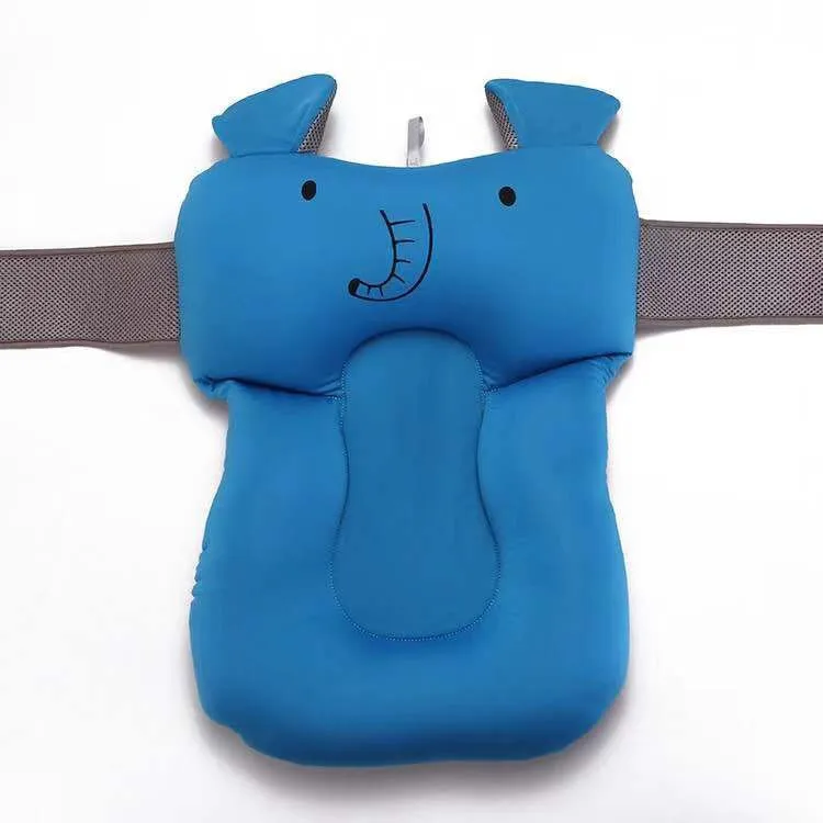 bathcushion12 Мультяшное детское сиденье для ванны с животными, переносная детская воздушная подушка, детское сиденье для ванны для новорожденного, Детская ванна, поддерживающие принадлежности для купания ребенка# TC - Цвет: bathcushion12