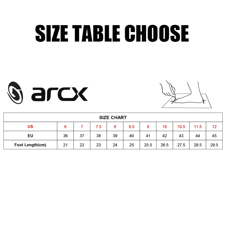 Байкерские кожаные ботинки ARCX защитная обувь для мотокросса и внедорожников