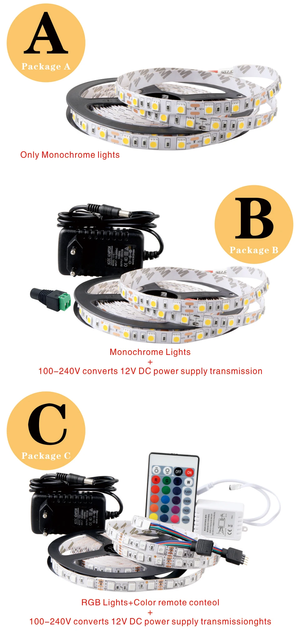 Светодиодная лента 5050 DC12V 60 светодиодный s/m 5 м/лот гибкий светодиодный светильник RGB Холодный/теплый белый красный зеленый синий желтый светильник SMD 5050 Светодиодная лента