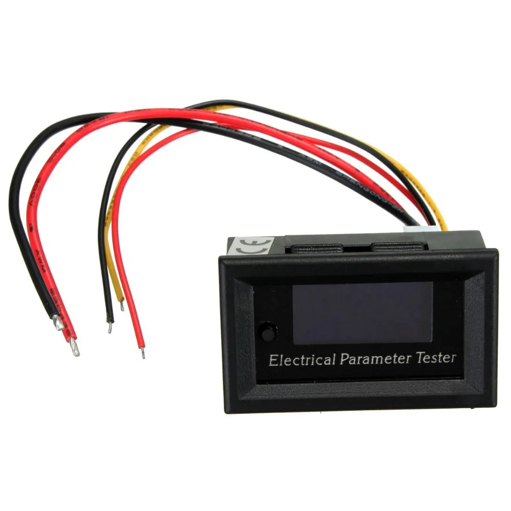 0-33V 0-3A Multi Function OLED DC Voltage Current Time Power Watt Tester Digital Meter | Спорт и развлечения