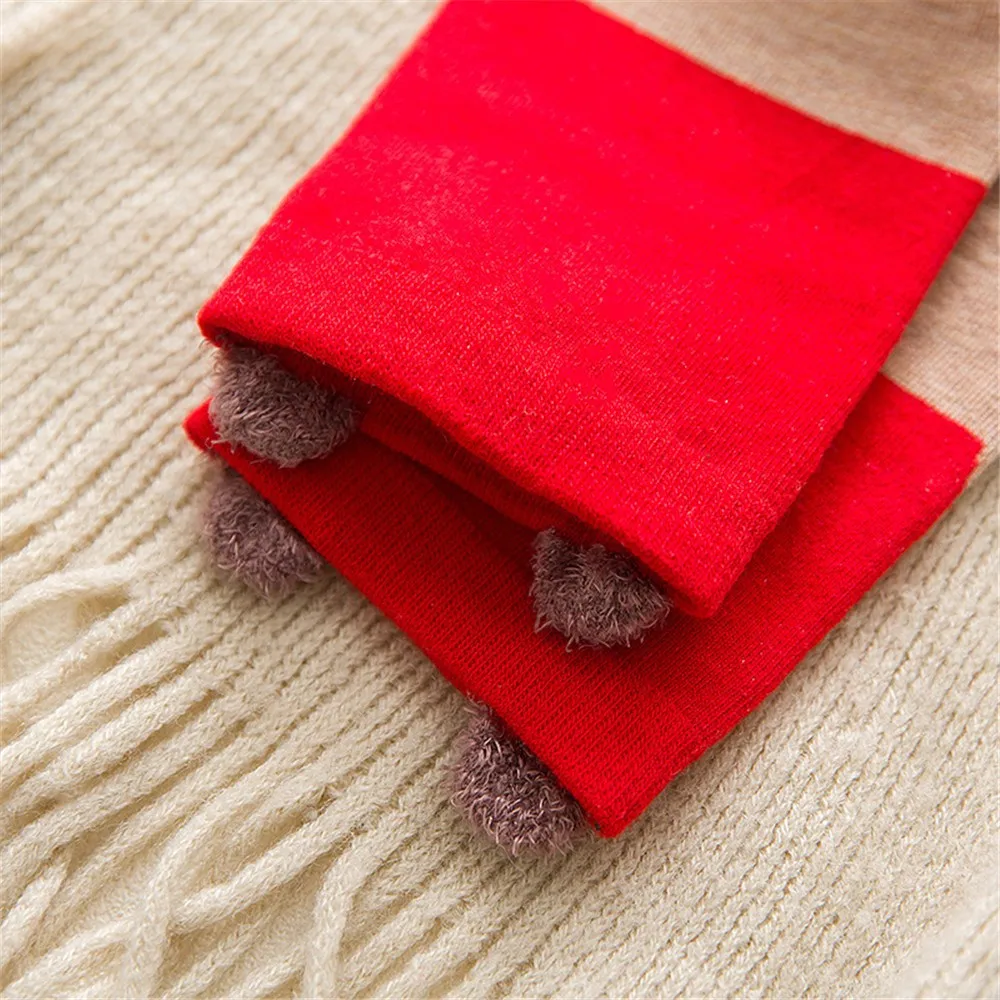 Wennalun/высококачественные женские носки милые Рождественские Носки с рисунком