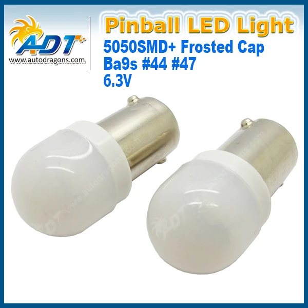 200 шт. 5050SMD + матовый колпачок крышки объектива Ba9s #44 #47 6 3 В светодиодные лампы |