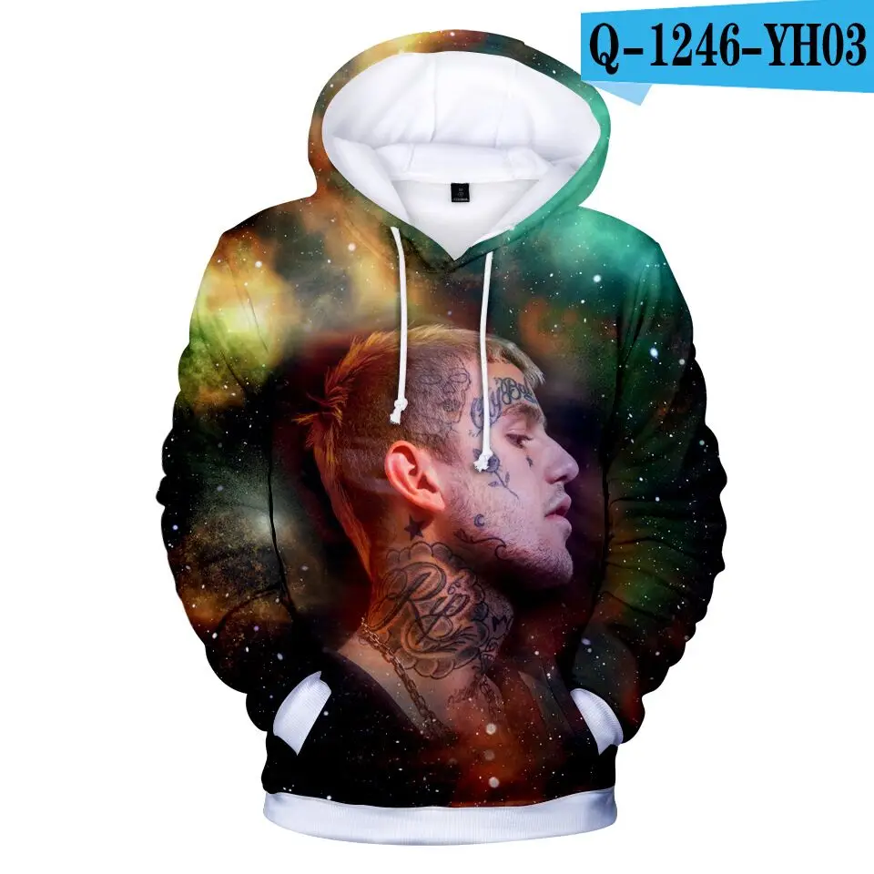 color at picture Xxxtentacion/толстовки с 3D рисунком толстовки для мальчиков и девочек толстовки с 3D капюшоном Xxxtentacion, высококачественные толстовки детские осенне-зимние топы - Цвет: color at picture