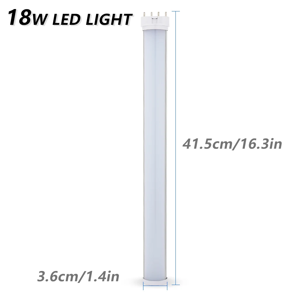 2G11 светодиодный ламповый светильник, 4pin Epistar SMD, 12 Вт, 15 Вт, 18 Вт, 25 Вт, AC85-265V, холодный белый, теплый белый, для дома, офиса, комнатной комнаты, Grrage