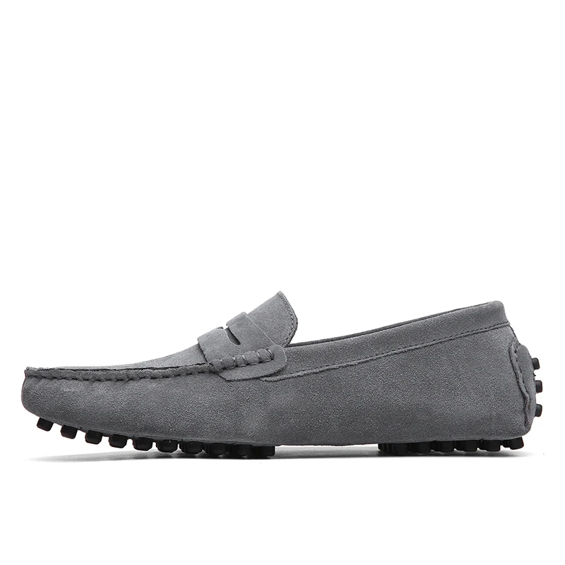 Uohom 2018 Men Casual Shoes Fashion Leather Loafers Moccasins Slip On Men's Flats Male Driving | Обувь