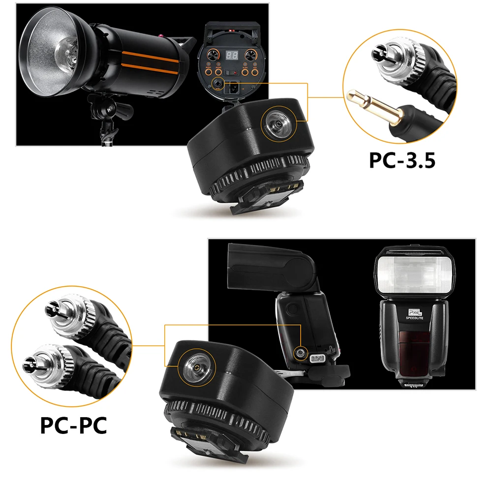 Адаптер для Sony A7 A7S A7SII A7R A7RII A7II NEX6 RX1 RX1R RX10 RX100II к Canon Nikon Speedlite Pixel TF 334|viltrox flash|flash