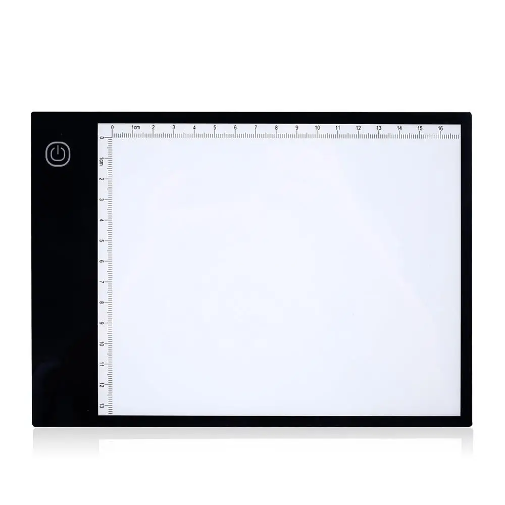A5 3 Modes Dimming A4 светодиодный цифровой бесступенчатое приглушить рисунок, графика Tablet светильник с аниме коробка калькирование, копирование доска для рисования письменный стол копия колодки - Цвет: A5 3 Modes Dimming