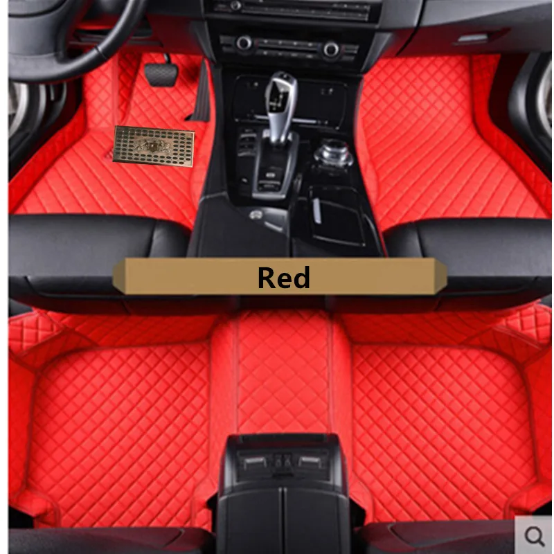 Подходит для Land Rover Discovery 5(L462)- кожаные аксессуары интерьерные ковры напольные коврики водонепроницаемые автомобильные коврики