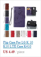 Джинсовой флип чехол для LG K10 K 10 Lte K430 K 430 430ds ds K430DSY чехол для телефона чехол для LGK10 LGK430 K420N K 420 420n n K410 K420NM