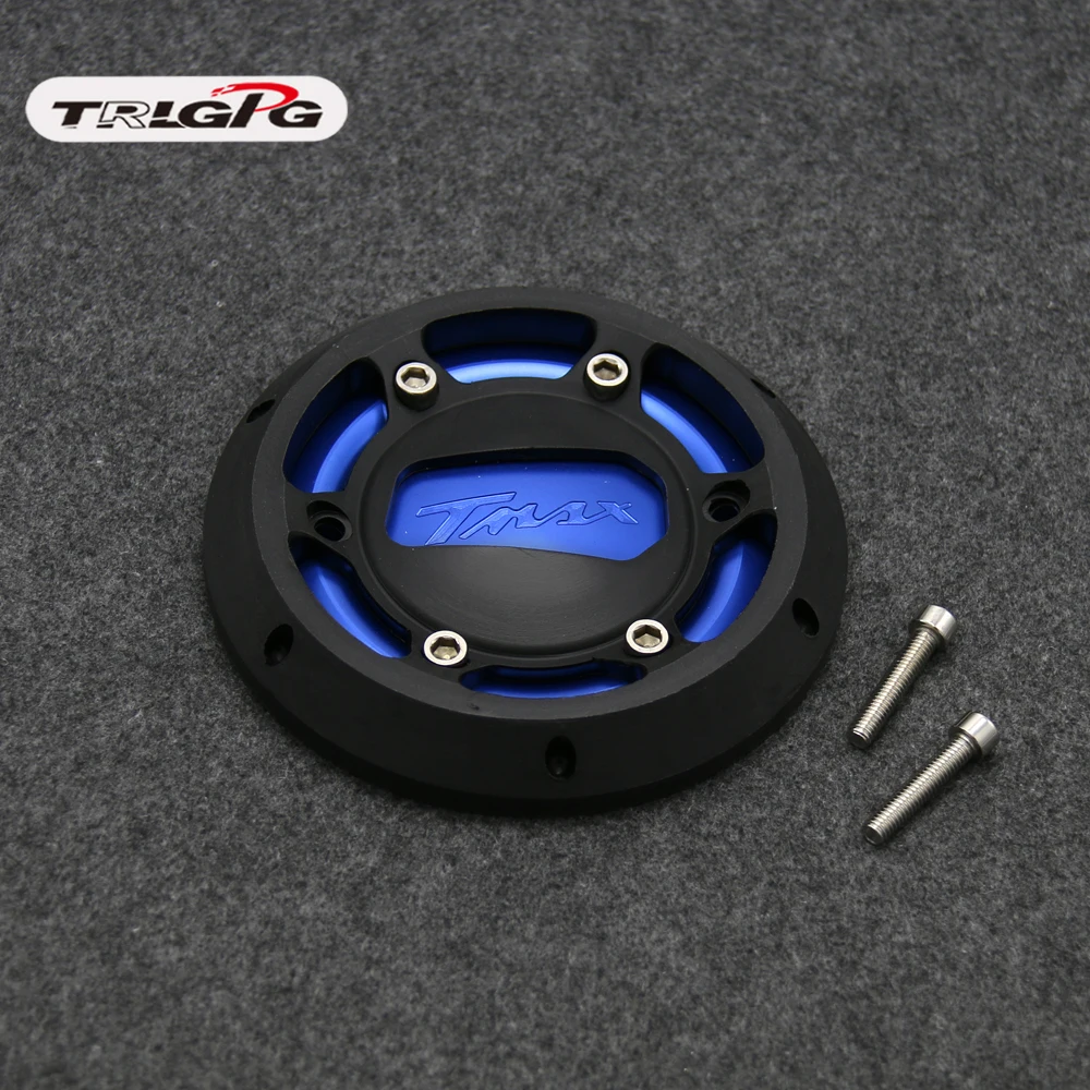 TAMX blue Мотоцикл TMAX Двигатель статора Крышка двигателя с ЧПУ Защитная крышка протектор для Yamaha TMAX 530/500 T-MAX 530/500 TMAX530 TMAX500 - Цвет: TAMX blue