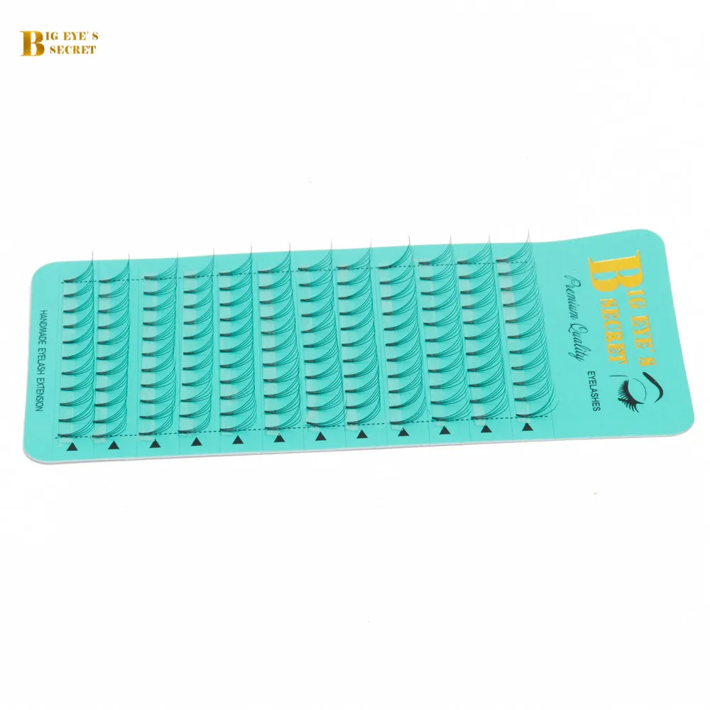 

BES 1 Tray Premade Volume Fans Lashes Russian Volume Lash Short Stem Premade Fans Lash Extension Faux Mink Eyelashes Extensions
