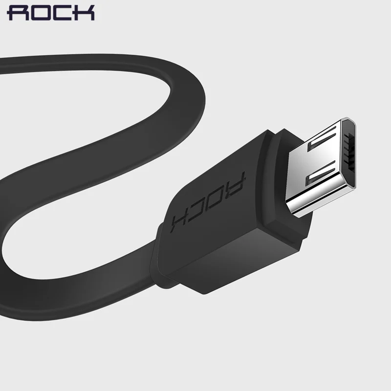 Кабель зарядный ROCK Micro USB для Samsung S7/Xiaomi/Redmi 4X/Note 4 | Мобильные телефоны и аксессуары