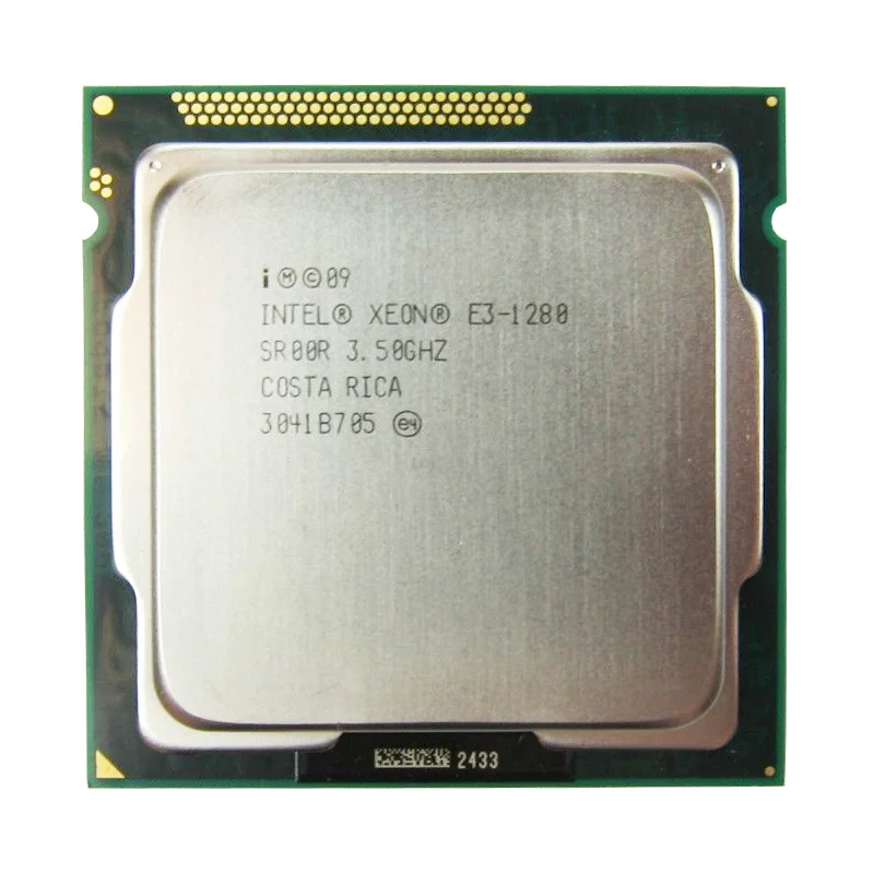 Intel Xeon E3 1280 3,5 GHz SR00R четырехъядерный процессор LGA 1155