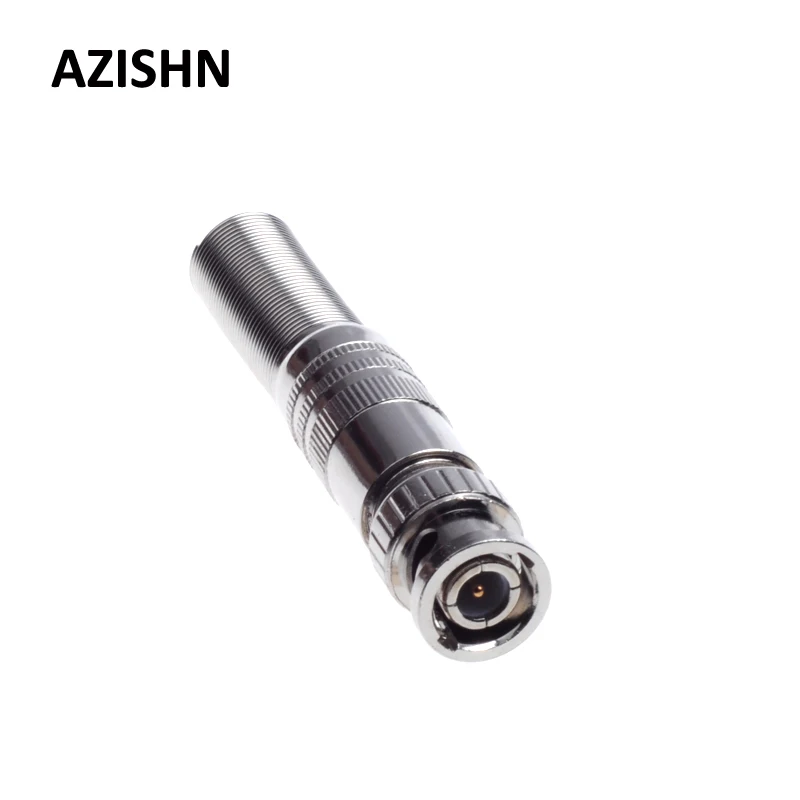 AZISHN 10 шт./лот система видеонаблюдения Без припоя скручивающийся пружинный разъем - Фото №1