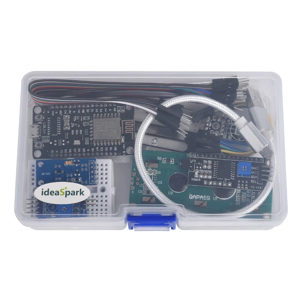 ESP8266 умные наборы цветочных горшков с датчиком влажности и температуры почвы, светильник для Arduino IDE IoT Starter