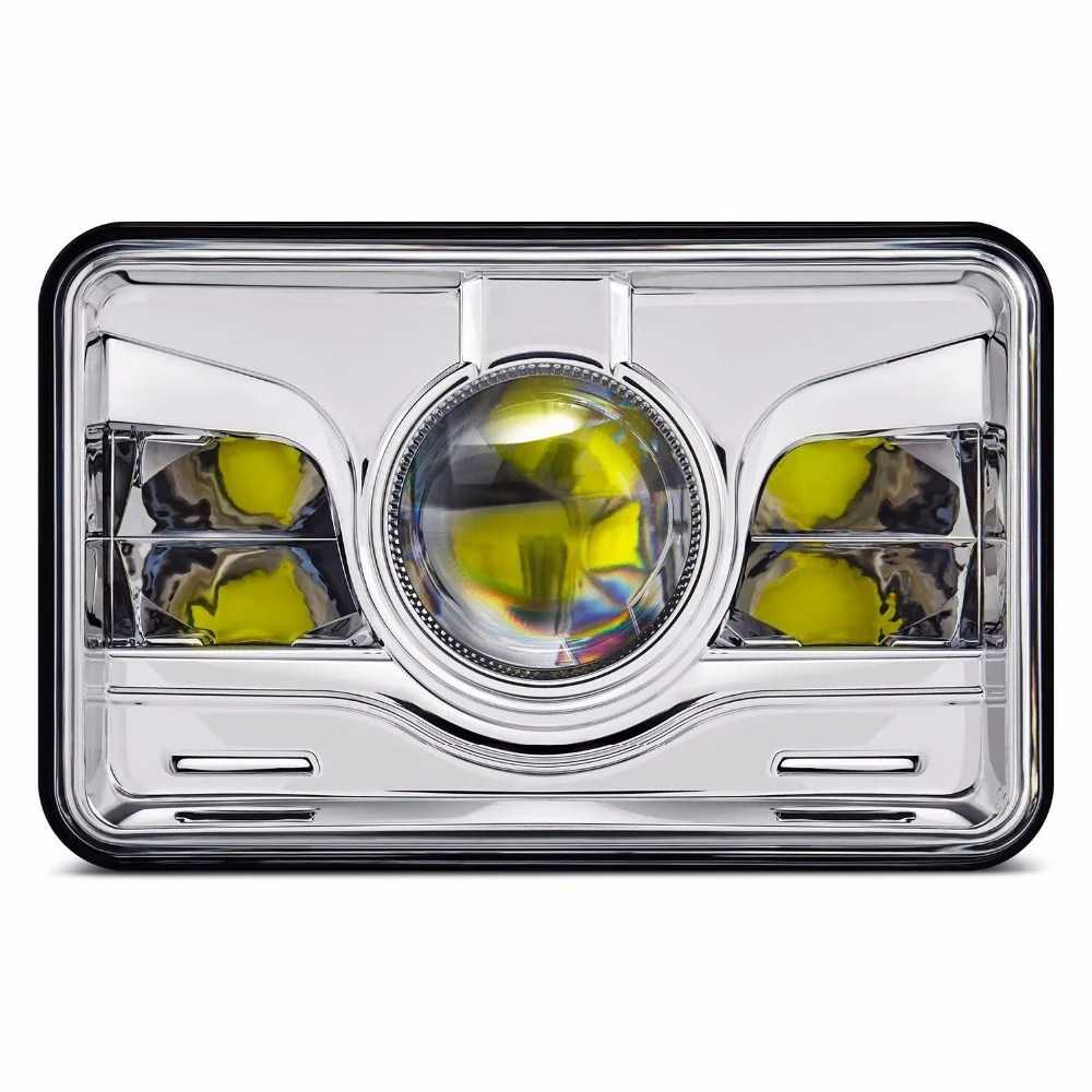 4x6 прямоугольные фары 4 &quotx 6&quot замена ксеноновых фар HID H4651 H4652 H4656 H4666 H6545|projector