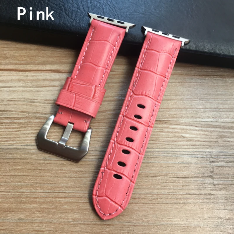 Ремешок из натуральной кожи для Apple Watch 4 iWatch 42 мм 44 мм|Ремешки часов| |