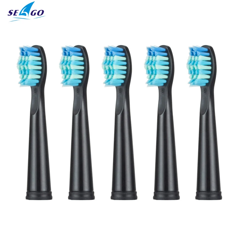 Seago электрическая Зубная щётка головки для SG-507B/908/909/917/610/659/719/910 Ultra Soft Dupont запасная щетка для заправки зажигалок