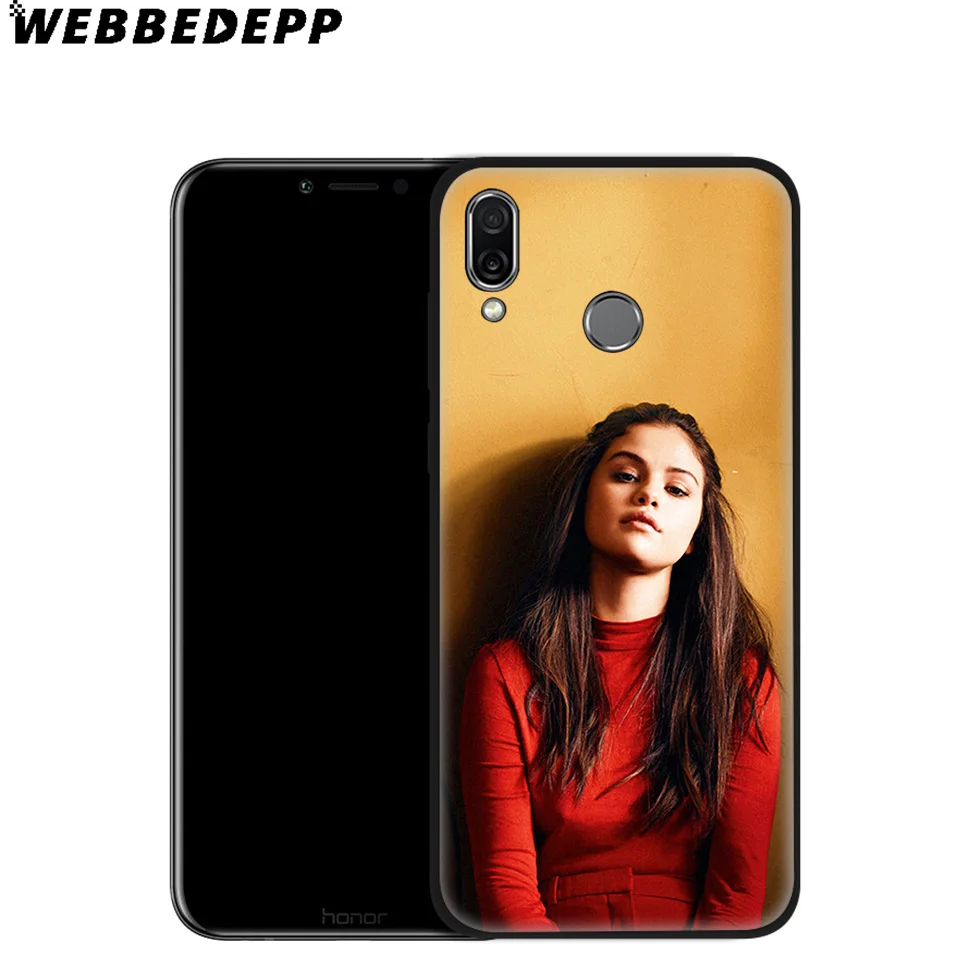 WEBBEDEPP Selena Gomez Soft Case for Huawei P8 P9 P10 P20 P30 Lite Pro P Smart Z Plus 2019 Y6 Prime 2018 2017 Mini |