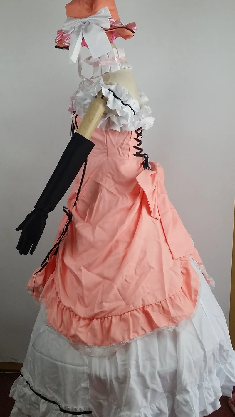 Костюм черного Батлера для косплея женщин и девушек шляпа перчатки |