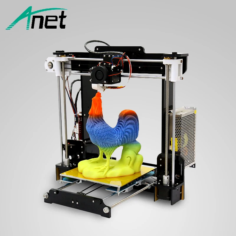Anet A8 3D принтер для склада в Москву акриловая рамка простая сборка DIY Набор Prusa i3