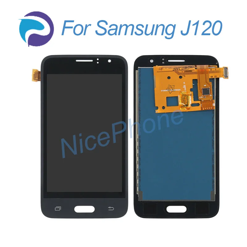 Для samsung J1 2016 J120 ЖК экран сенсорный дигитайзер сборка Замена для lcd|Экраны