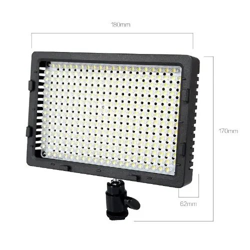 NanGuang CN 304 светильник для DV DSLR видеокамеры с регулируемой яркостью высокий CRI