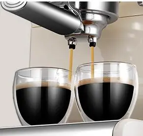 1250 Вт ACA AC ES12A кофемашина с паром домашняя Коммерческая Машина для эспрессо 20